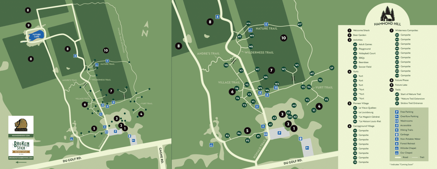 Hammond Hill Map
