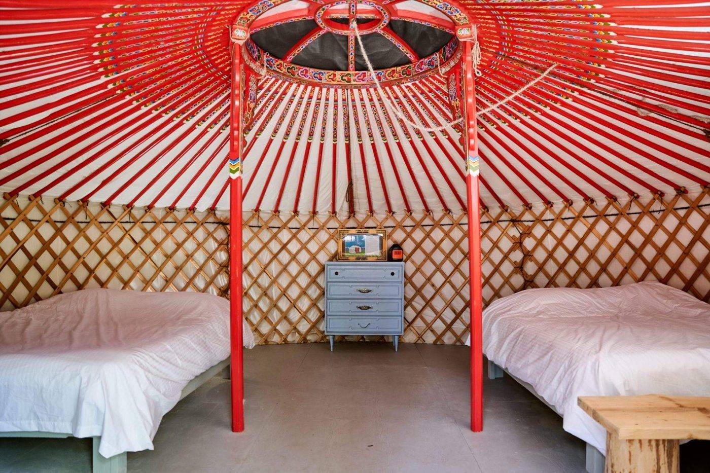 Yurt Jupes Indoors